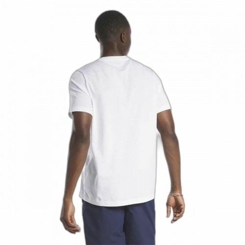 Men’s Short Sleeve T-Shirt Reebok Graphic Series White image 5