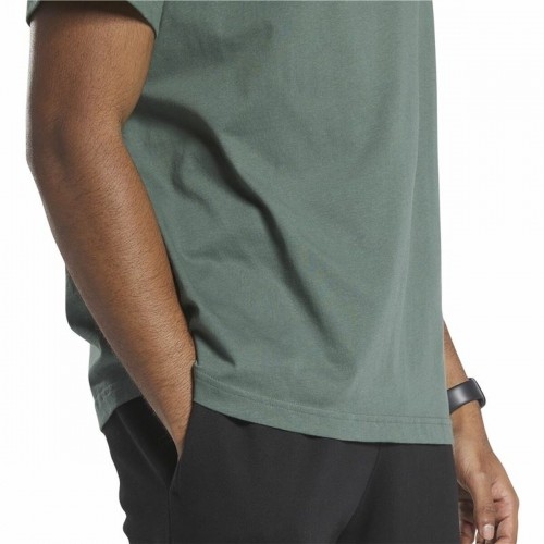 Vīriešu Krekls ar Īsām Piedurknēm Reebok Graphic Series Zaļš image 5