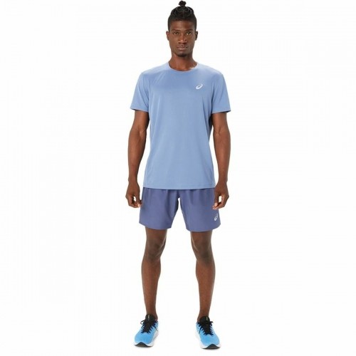 Vīriešu Krekls ar Īsām Piedurknēm Asics Core Zils image 5