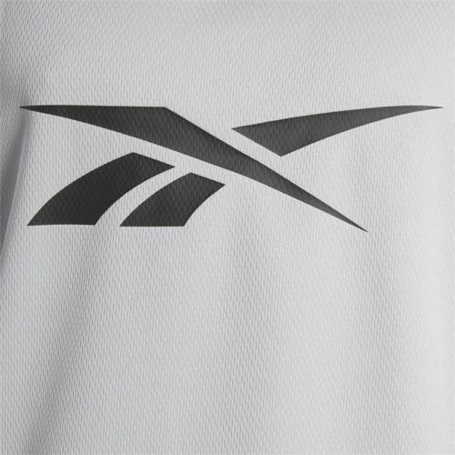 Basketball shirt Reebok Light grey image 5