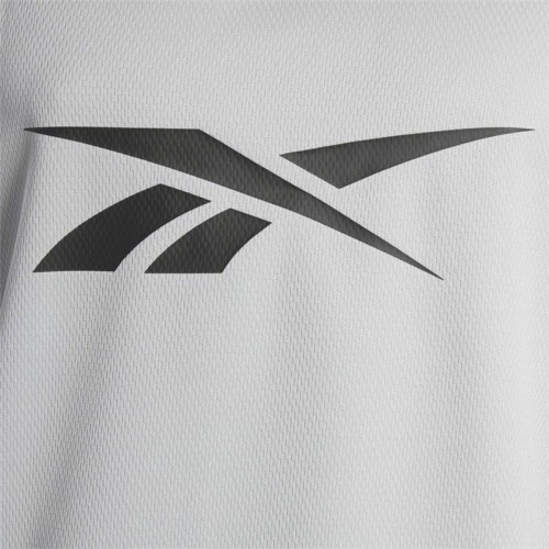 Баскетбольная футболка Reebok Светло-серый image 5
