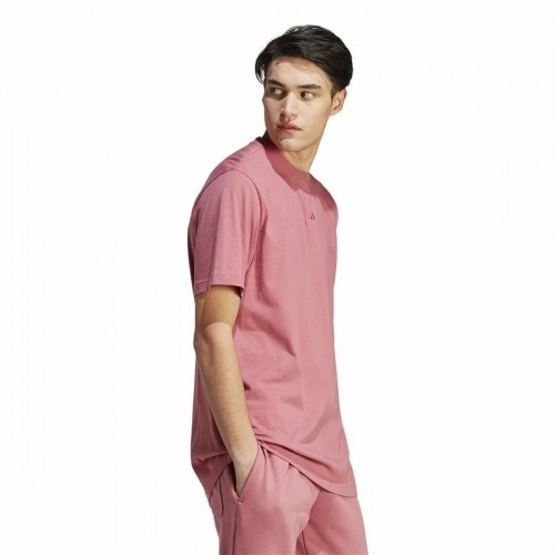 Men’s Short Sleeve T-Shirt Adidas All Szn Pink image 5