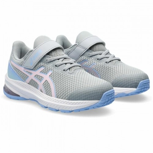 Skriešanas Apavi Bērniem Asics GT-1000 Pelēks image 5