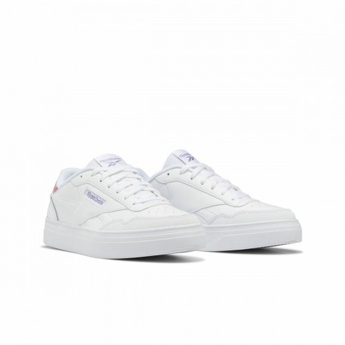 Sporta Bikses Sievietēm Reebok Court Advance Bold Balts image 5