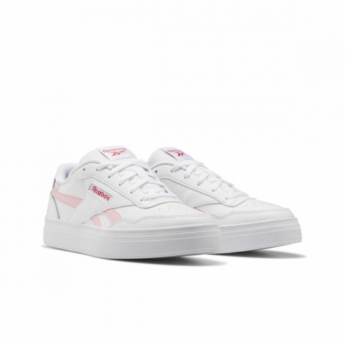 Sporta Bikses Sievietēm Reebok Court Advance Bold Balts image 5