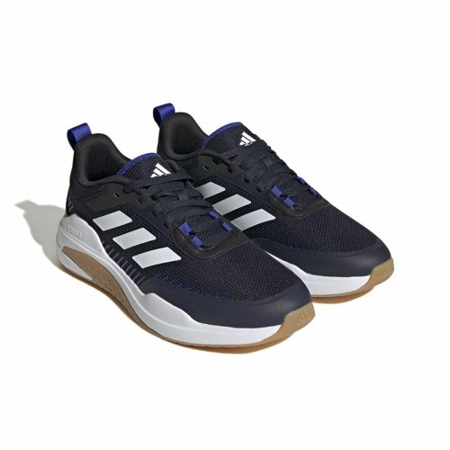 Men's Trainers Adidas Trainer V Black Navy Blue image 5