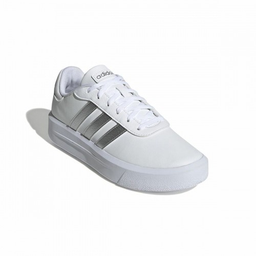 Women's casual trainers Adidas Court Platform White image 5