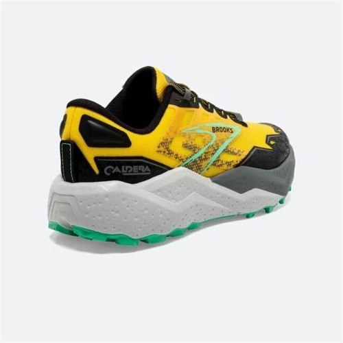 Running Shoes for Adults Brooks Caldera 7 Yellow Black image 5