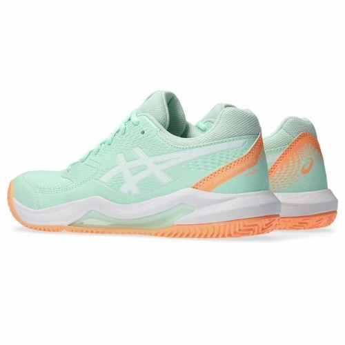 Adult's Padel Trainers Asics Gel-Dedicate 8 Turquoise Aquamarine image 5