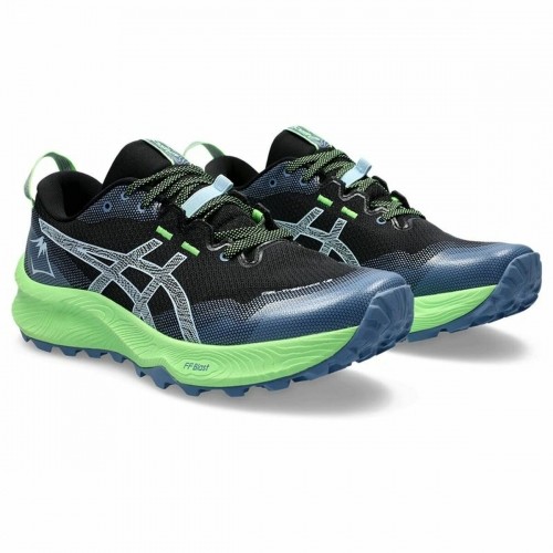 Беговые кроссовки для взрослых Asics Gel-Trabuco 12 Чёрный Зеленый image 5