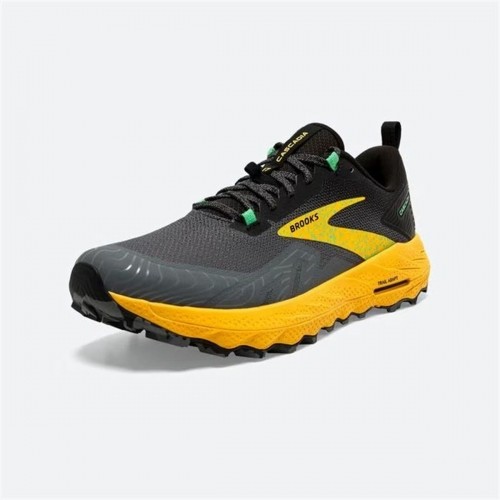 Running Shoes for Adults Brooks Cascadia 17 Yellow Black image 5