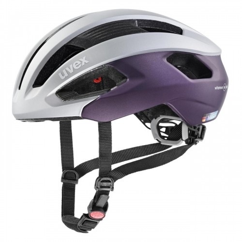 Velo ķivere Uvex Rise cc silver-plum WE-52-56CM image 5