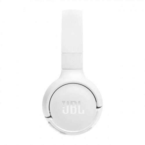 JBL Tune 520BT wireless on-ear Bluetooth 5.3 headphones - white image 5