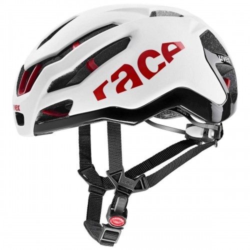 Velo ķivere Uvex Race 9 white-red-57-60CM image 5