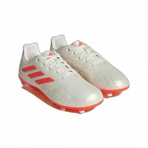 Childrens Football Boots Adidas Copa Pure.3 FG White image 5
