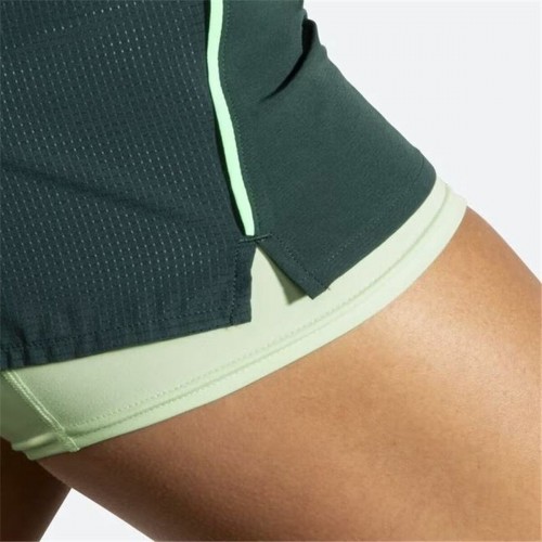 Sports Shorts for Women Brooks High Point 3" 2-in-1 2.0 Green image 5