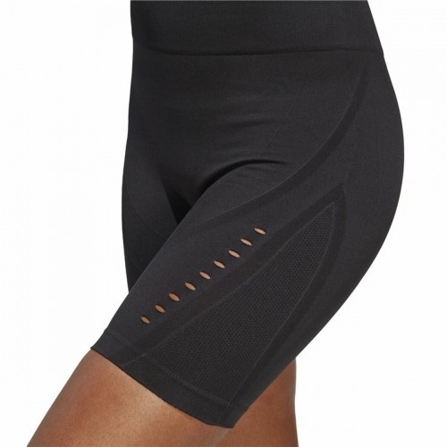 Sport leggings for Women Adidas Studio Aeroknit Black image 5