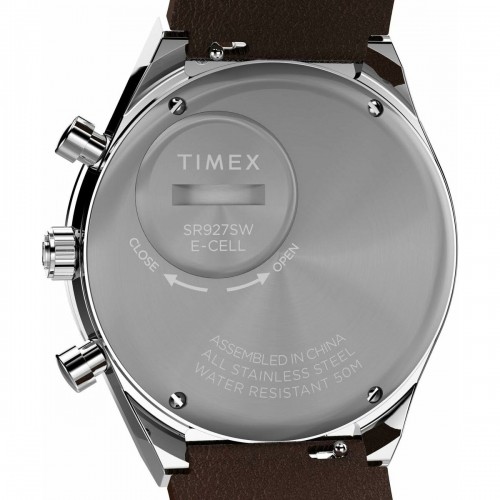Vīriešu Pulkstenis Timex Q DIVER CHRONO Rozā zelta (Ø 40 mm) image 5