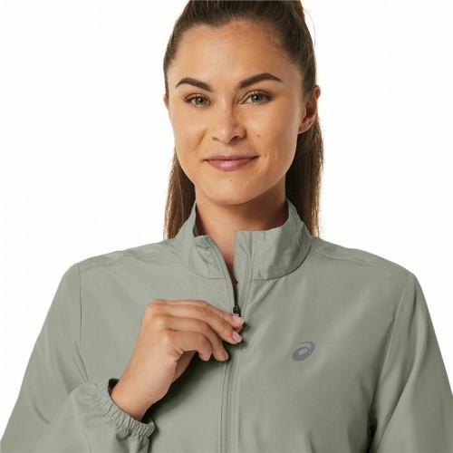 Women's Sports Jacket Asics Core Grey White image 5