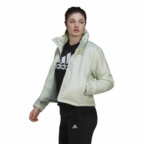 Sieviešu Sporta Jaka Adidas Bsc Padded Balts Gaiši Zils image 5