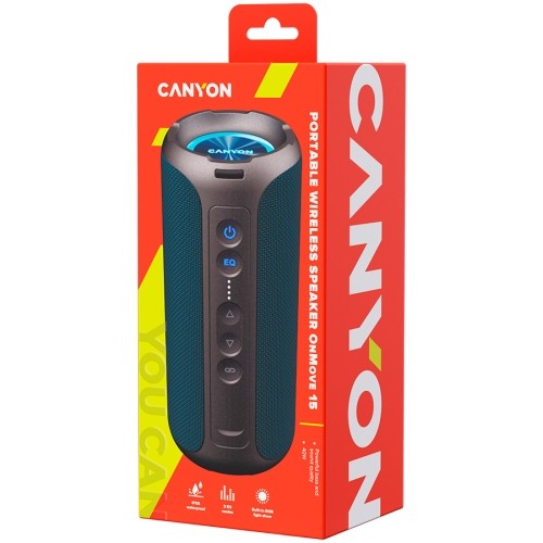 CANYON speaker OnMove 15W EQ TWS AUX Dark Blue image 5