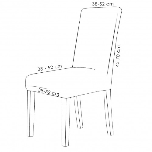 Spandex krēsla pārvalks Springos HA7263 image 5