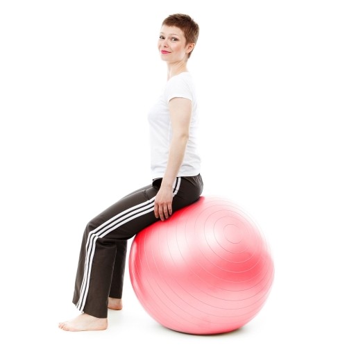 Мяч для упражнений с насосом Springos FB0012 75 см image 5