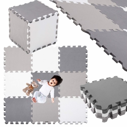 Bērnu putu paklājs - Puzzle Springos FM0034 95,5 x 95,5 cm image 5