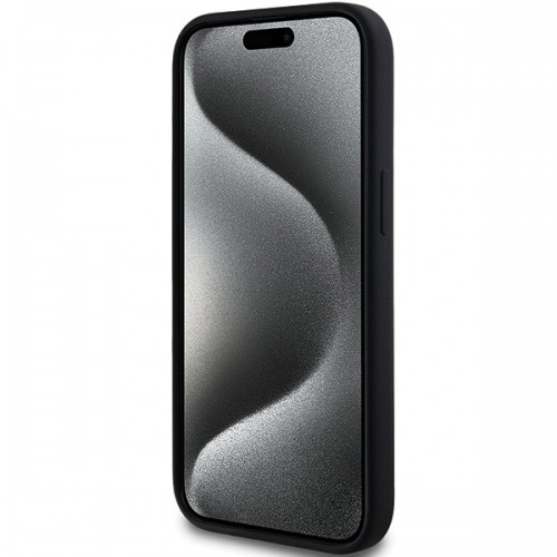 Karl Lagerfeld KLHMP15MSCHPPLK iPhone 15 Plus | 14 Plus 6.7" czarny|black hardcase Silicone Choupette Head MagSafe image 5