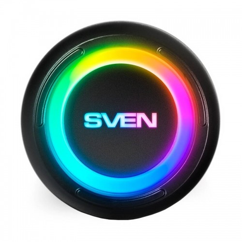 Portable speaker SVEN PS-315, 20W Bluetooth (black) image 5