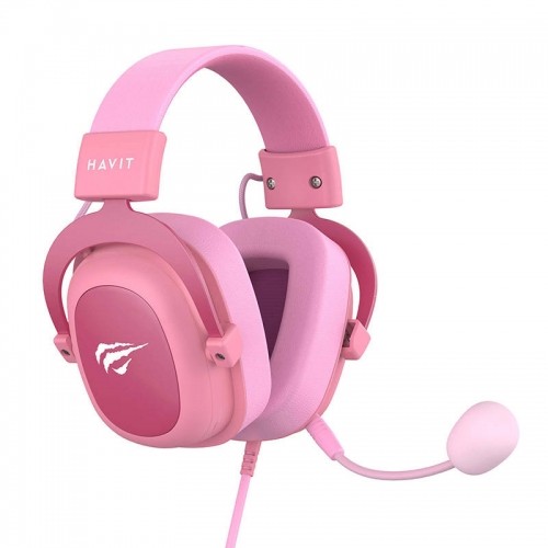 Havit H2002D gaming headphones (pink) image 5