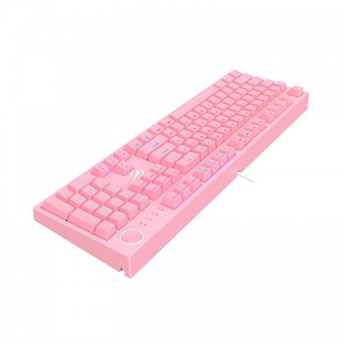 Havit KB871L Mechanical Gaming Keyboard RGB (pink) image 5