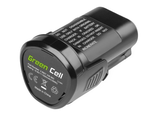 Green Cell Battery (1.5Ah 10.8V) Power4All PBA 12 PBA 10.8 for Bosch 12 AHS ART PSB PMF PSM 10.8 LI-2 Dremel 8200 8300 Multi Max image 5