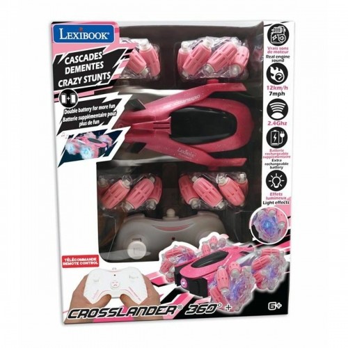 Remote-Controlled Car Lexibook Crosslander 360 Pink/Black image 5