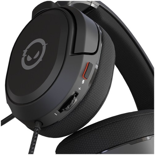 LORGAR Kaya 360, USB Gaming headset with microphone, CM108B, Plug&Play, USB-A connection cable 2m, fabric ear pads, size: 192*184.7*88mm, 0.314kg, black image 5