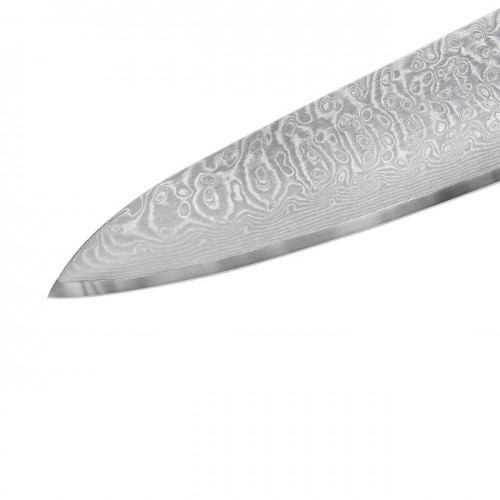 Samura DAMASCUS 67 Универсальный Кухонный нож Шевповора 8.2"/208mm из AUS 10 Дамасской стали 61 HRC (67-слойный) image 5
