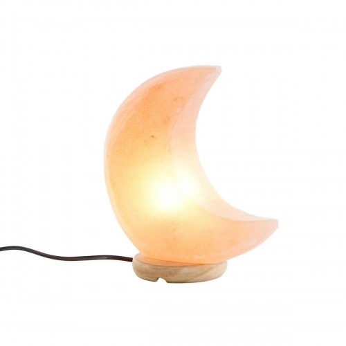 Galda lampa DKD Home Decor Rozā Sāls Akācija 15 W 220 V 20 x 10 x 23 cm image 5