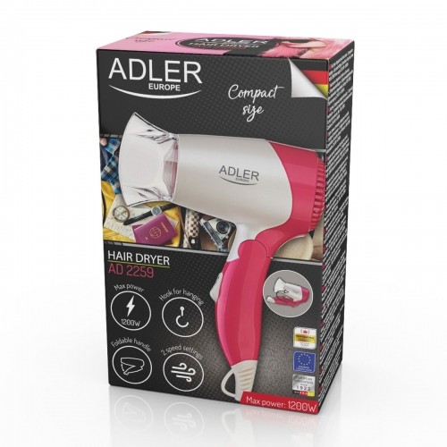 Hairdryer Adler AD2259 White/Pink 1200 W image 5