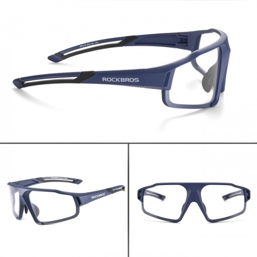 Rockbros SP216BL photochromic UV400 cycling glasses - blue image 5