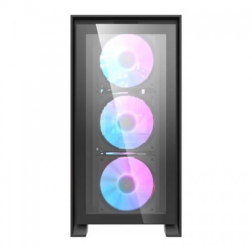 Computer case Darkflash DRX70 GLASS + 4 RGB fans (black) image 5