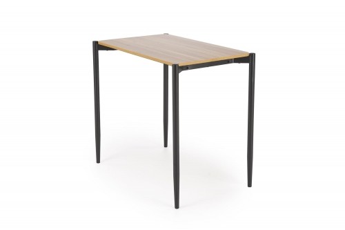 Halmar NANDO table + 2 chairs color: natural / black image 5