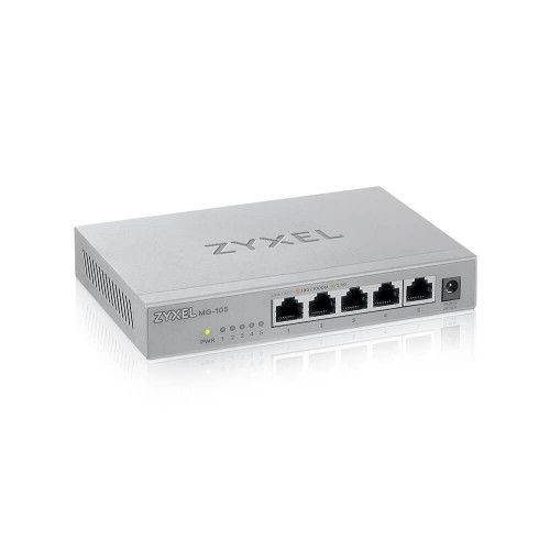 Zyxel MG-105 Unmanaged 2.5G Ethernet (100/1000/2500) Steel image 5