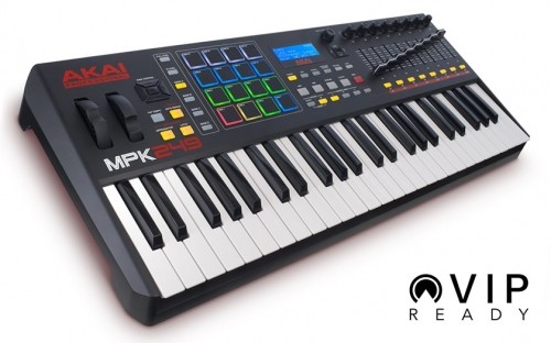 AKAI MPK 249 Control keyboard Pad controller MIDI USB RGB Black image 5