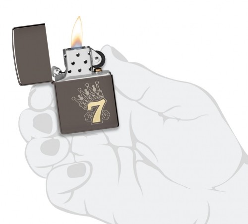 Zippo Lighter 48913 Lucky 7 Design image 5