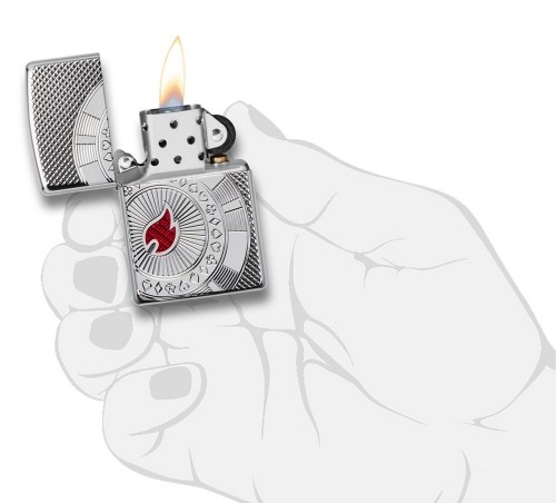 Zippo Lighter 49058 Armor™  Poker Chip Design image 5