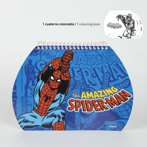 Stationery Set Marvel Blue Briefcase image 5