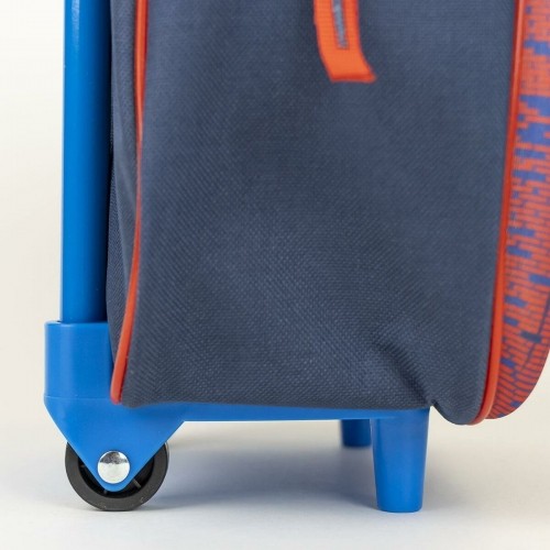 School Rucksack with Wheels Spider-Man Blue 25 x 31 x 10 cm image 5