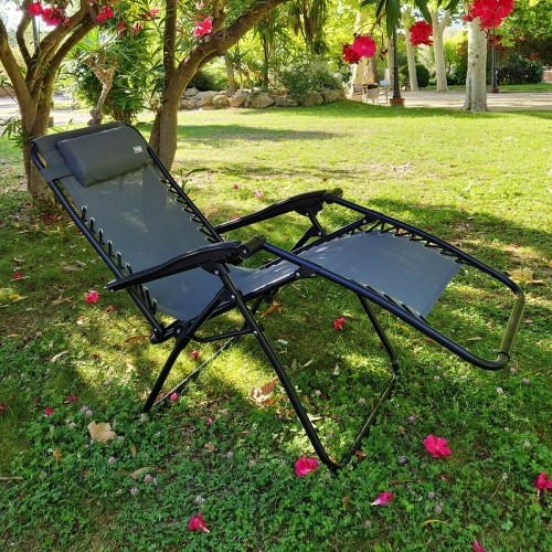 Sun-lounger Aktive Dark grey 52 x 102 x 68 cm image 5