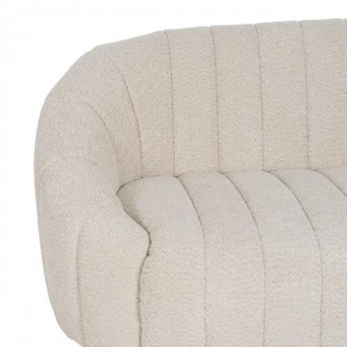 Sofa Beige Polyester Iron 146 x 84 x 66 cm image 5