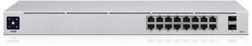 Ubiquiti UniFi 16-Port PoE Managed L2/L3 Gigabit Ethernet (10/100/1000) Power over Ethernet (PoE) 1U Silver image 5